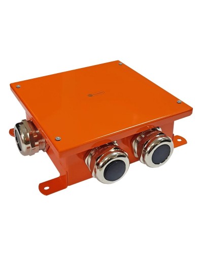 Коробка SMB165 металлическая 164х164х65, 9P (0,15-2,5 мм²) (56059). Коробка, огнестойкая. Экопласт в Ростове-на-Дону