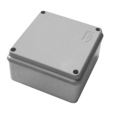 Коробка JBS100 100х100х55, 3P (0,15...2,5мм²) серая (42007HF-GR). Коробка монтажная, огнестойкая, без галогена. Экопласт
