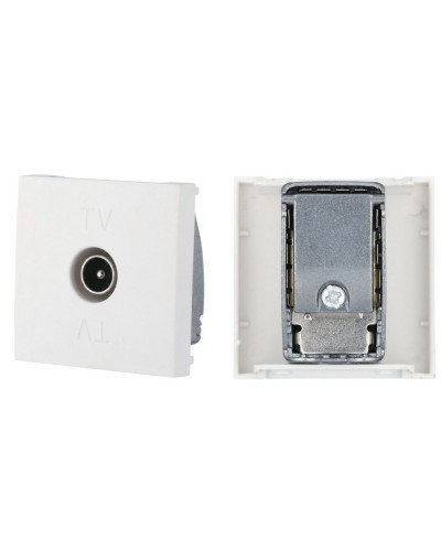 Розетка TV оконечная, белый LK45 (852104). Розетка TV. Экопласт в Ростове-на-Дону