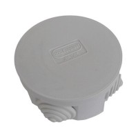 Коробка 3001 D70x36, 4 вых, IP55, серая (44001HF). Коробка монтажная. Экопласт