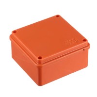 Коробка JBS100 100х100х55, 4P (1,5…6мм²) (42207HF). Коробка монтажная, огнестойкая, без галогена. Экопласт