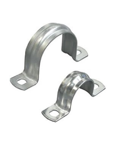 Скоба двухлапковая D50 с двумя отверстиями (50шт) (43650-50): Скоба оцинкованная в Ростове-на-Дону