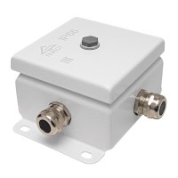 КМ IP66-1010 4 вводов (без DIN рейки). Коробка монтажная. Гефест