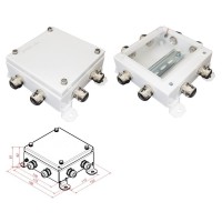 КМ IP66-1515, 8 вводов. Коробка монтажная электротехническая. Гефест