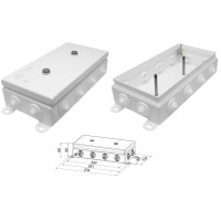 КМ IP55-1224. Коробка монтажная электротехническая. Гефест