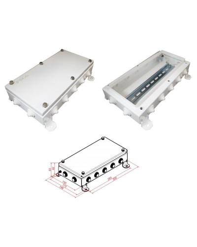 КМ IP55-1530. Коробка монтажная электротехническая. Гефест в Ростове-на-Дону