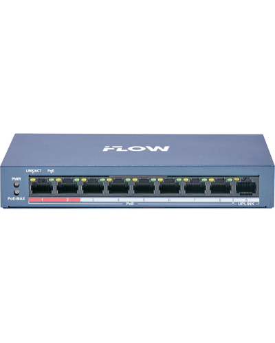 F-SW-EU209POE-V/L. Сетевой PoE коммутатор. i-FLOW в Ростове-на-Дону