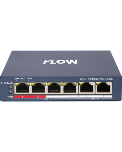F-SW-EM206POE-VM/L. Коммутатор с POE. i-FLOW в Ростове-на-Дону