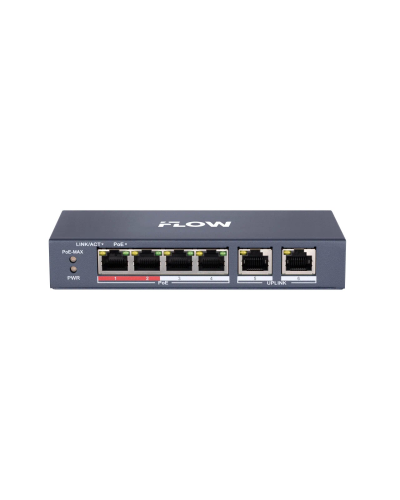 F-SW-EU206HPOE-V. Сетевой PoE коммутатор. i-FLOW в Ростове-на-Дону