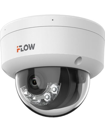 F-IC-2422C2MS(4мм). Бюджетная IP-видеокамера купольная. i-FLOW в Ростове-на-Дону