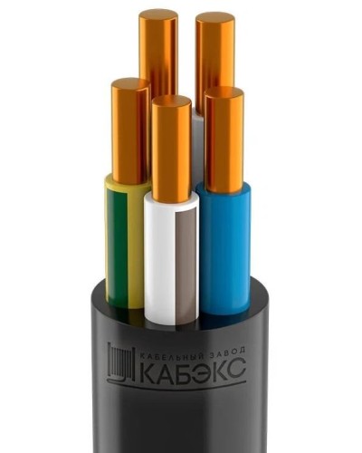 ППГнг(А)-HF 5х10 ОК (N PE) 0,66кВ Кабэкс (ТХМ00132588). Кабель силовой, не распространяющий горение, не содержащих галогенов. Кабэкс в Ростове-на-Дону