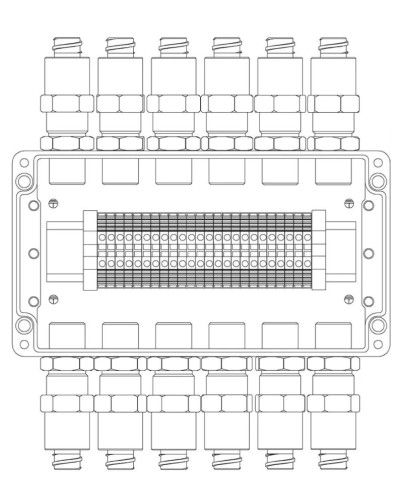 КВМК 2401. Коробка коммутационная взрывозащищенная. Компания СМД в Ростове-на-Дону