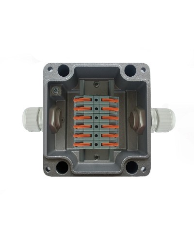 МКС Мороз, 2В, с клеммниками REXANT, IP66/IP68. Коробка коммутационная металлическая. Магнито-Контакт в Ростове-на-Дону