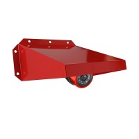 Козырёк защитный для видеокамер 300х250х150 Аякс, красный. Козырёк защитный. Магнито-Контакт