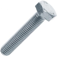 Болт с шестигранной головкой оцинкованный М10х20 (DIN 933) (50 шт) (PR08.2358). Болт с шестигранной головкой. Промрукав