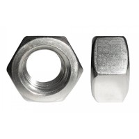 Гайка шестигранная нержавеющая (А2) M12 (DIN 934) (200 шт) (PR08.7458). Гайка шестигранная нержавеющая (А2). Промрукав