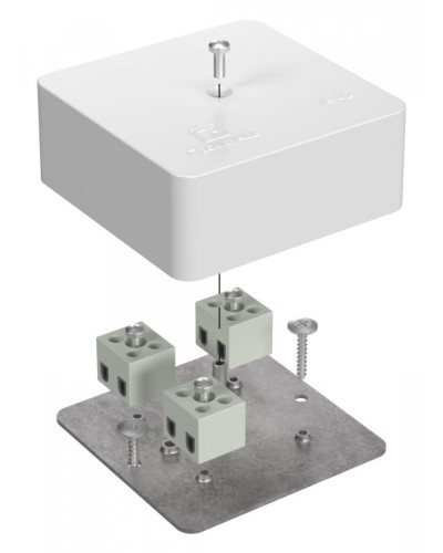 Коробка огнестойкая 75х75х30 (40-0450-FR2.5-6). Коробка огнестойкая для открытой установки. Промрукав в Ростове-на-Дону