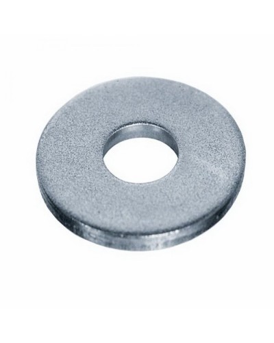 Шайба с широкими полями (кузовная) оцинкованная M10 (DIN 9021) (100 шт) (PR08.2379). Шайба с широкими полями. Промрукав в Ростове-на-Дону
