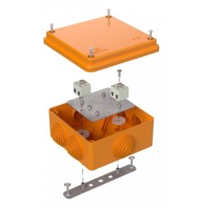 Коробка огнестойкая 100х100х50 (40-0300-FR2.5-4). Коробка огнестойкая для открытой установки. Промрукав