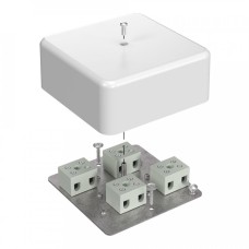 Коробка огнестойкая 103х103х45 (латунь) (40-0470-FR2.5-8-Е60). Коробка огнестойкая для открытой установки. Промрукав