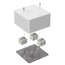 Коробка огнестойкая 103х103х45 (40-0470-FR2.5-6). Коробка огнестойкая для открытой установки. Промрукав