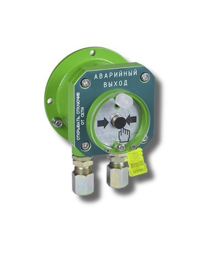 Спектрон-512-Exd-Н-УДП-03 Аварийный выход (цвет корпуса зеленый). Устройство дистанционного пуска взрывозащищенное. Спектрон НПО в Ростове-на-Дону