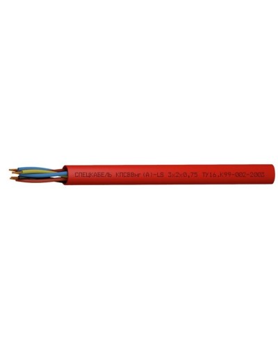 КПСВВнг(А)-LS 3х2х1,5 (Спецкабель). Кабель симметричный для систем сигнализации и управления, групповой прокладки, с пониженным дымо- и газовыделением. Спецкабель в Ростове-на-Дону